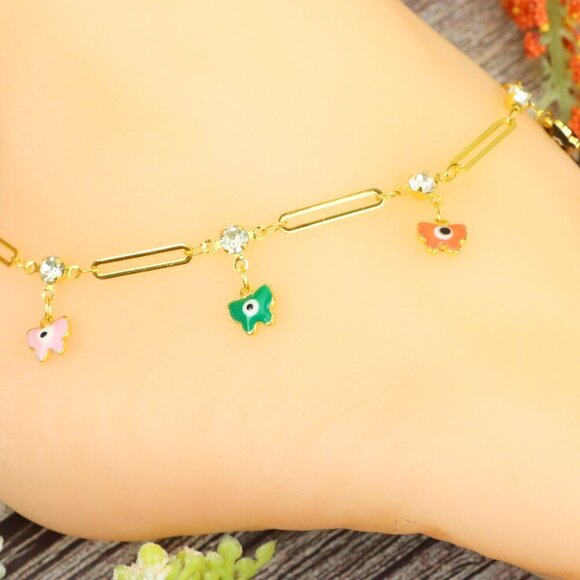 "Elegant Handmade Anklet – Delicate Jewelry for Women, MAR091385 - Picture 6 of 10